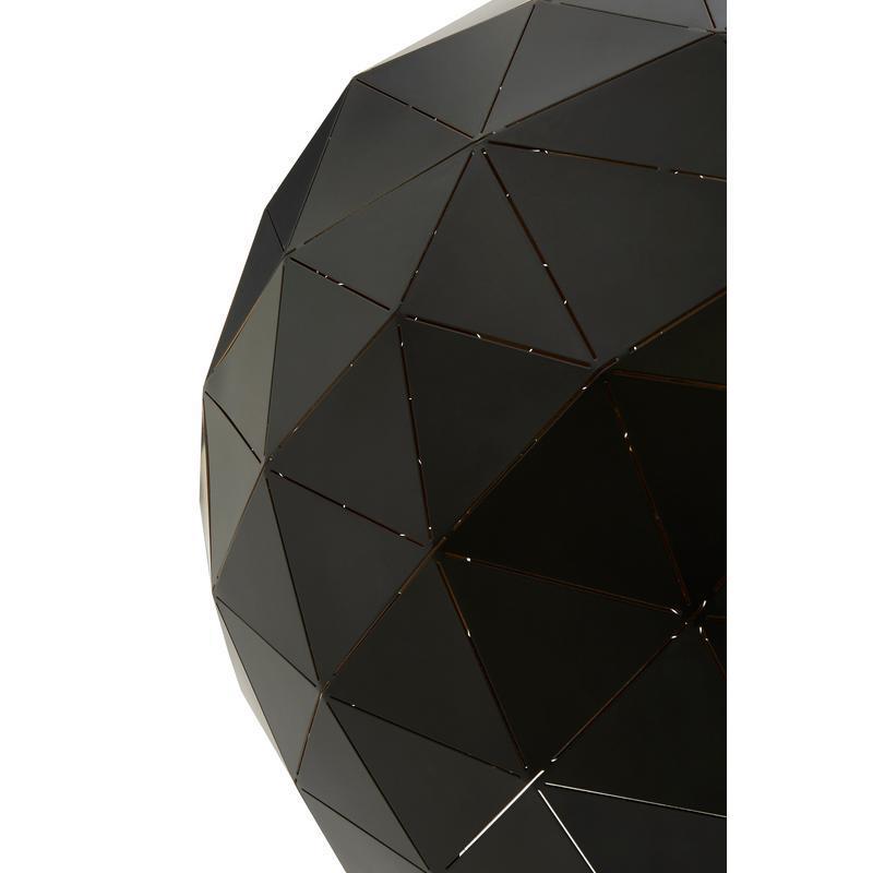 Odom Large Geometric Pendant Light-Niro Home-Black & Copper-nirohome