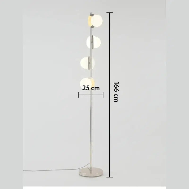 Opal Disk Floor Lamp-Houseof.-Brass-nirohome