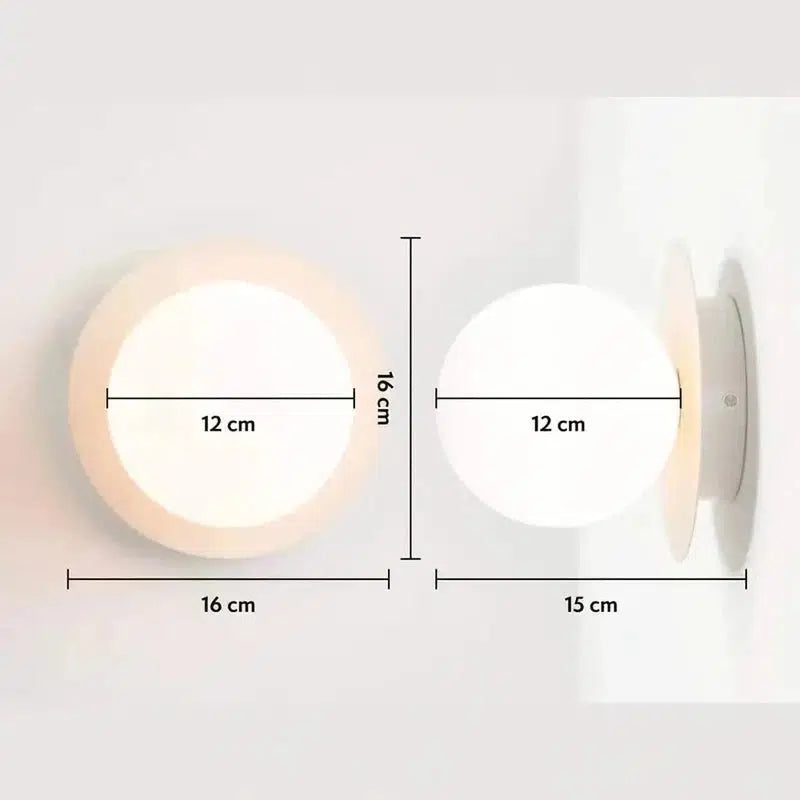 Opal Disk Wall Light-Houseof.-Brass-nirohome