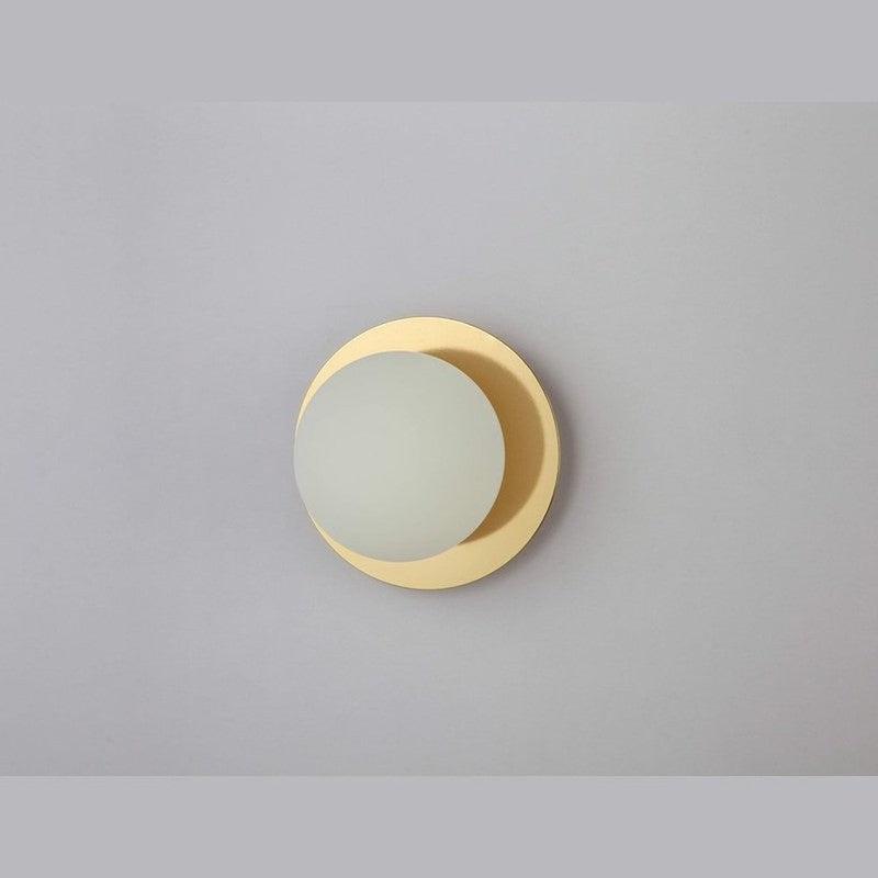 Opal Disk Wall Light-Houseof.-Brass-nirohome