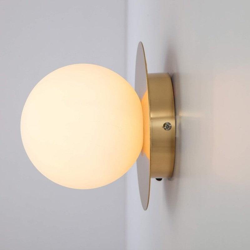 Opal Disk Wall Light-Houseof.-Brass-nirohome