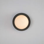 Opal Disk Wall Light-Houseof.-Charcoal Grey-nirohome