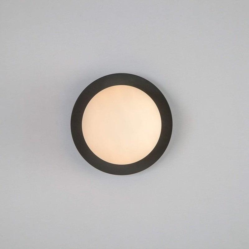 Opal Disk Wall Light-Houseof.-Charcoal Grey-nirohome