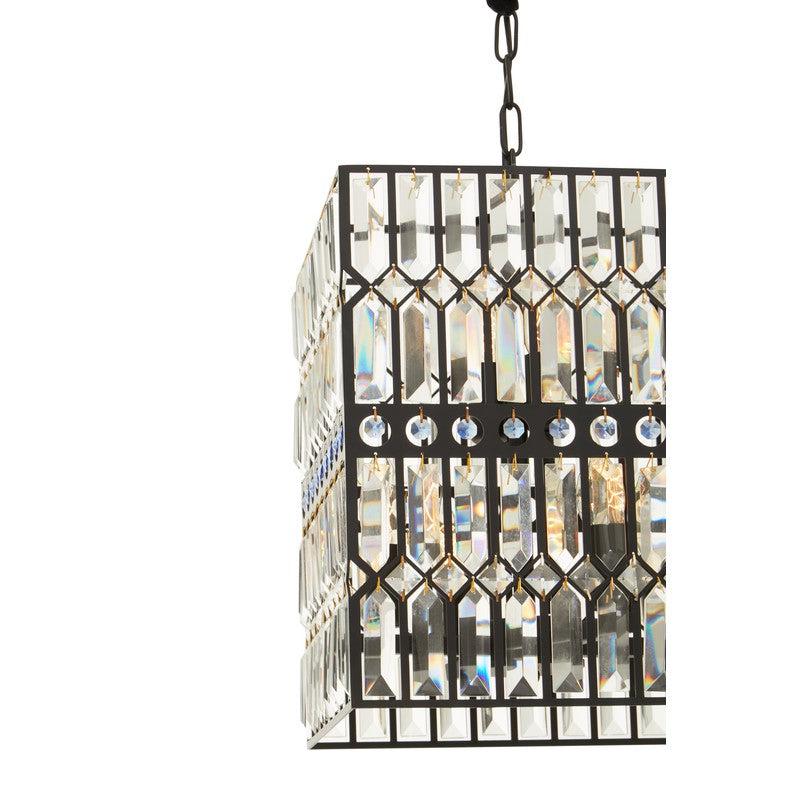 Pierce Crystal Box Chandelier-Niro Home-nirohome