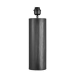 Pillar Cylinder Table Lamp-Industville-Pewter-Base Only - No Shade-nirohome