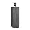 Pillar Square Table Lamp-Industville-Pewter-Base Only - No Shade-nirohome