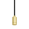 Pori Minimalist Brass LED Pendant Spotlight-Mullan Lighting-Polished Brass-100cm-nirohome