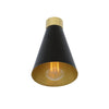 Preston Brass Wall Light With Adjustable Cone Shade-Mullan Lighting-nirohome