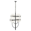 Reid Modern 4 Sphere Chandelier-Wrenford & Co.-Black-nirohome