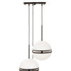 Reid Triple Sphere Pendant Light-Wrenford & Co.-Brass-nirohome