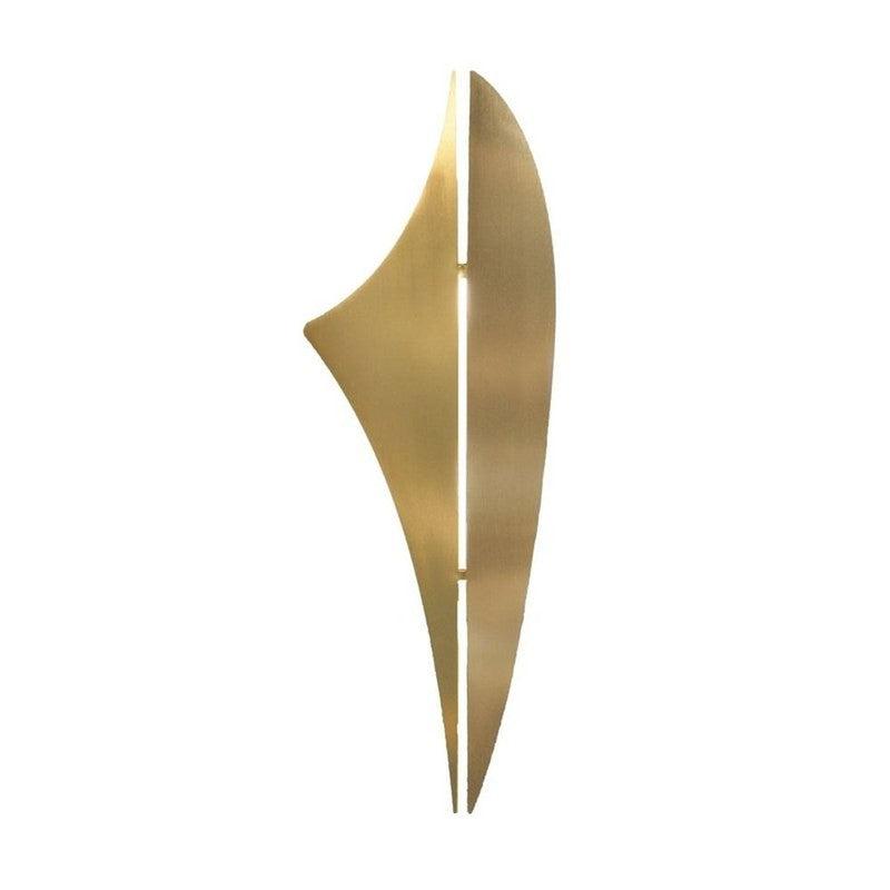 Rey Wall Light in Brushed Brass-Arcform-nirohome