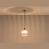 Ribbed Clear Glass shade Pendant-Houseof.-nirohome