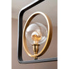Rivas 3 Bulb Iron Frame Chandelier-Wrenford & Co.-nirohome