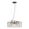 Romero 5 Bulb Glass Rod Chandelier-Wrenford & Co.-nirohome