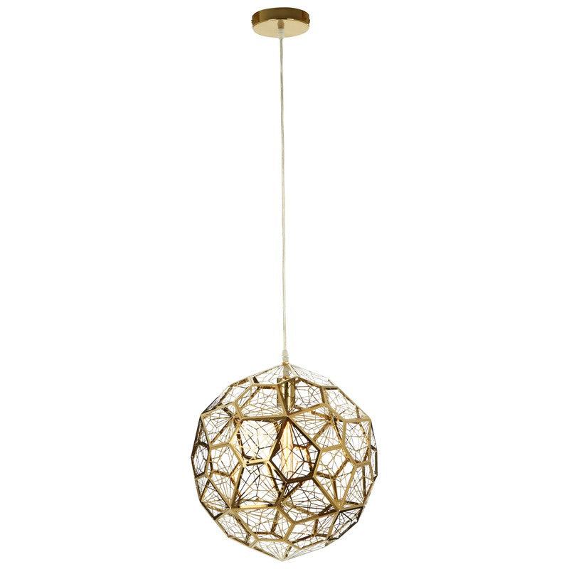 Roth Gold Geometric Pendant Light-Niro Home-nirohome