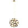 Roth Gold Geometric Pendant Light-Wrenford & Co.-nirohome