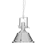 Rowe Industrial Pendant Light-Niro Home-Chrome-nirohome