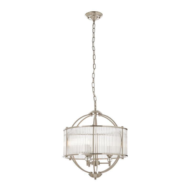 Rowland Globe Shaped Glass Pendant Light-Niro Home-nirohome