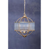 Rowland Globe Shaped Glass Pendant Light-Wrenford & Co.-nirohome
