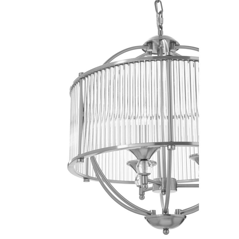 Rowland Globe Shaped Glass Pendant Light-Wrenford & Co.-nirohome