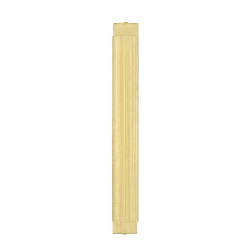 Royce Modern Slender Reeded Brass Wall Light-Mullan Lighting-nirohome