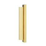 Royce Modern Slender Reeded Brass Wall Light-Mullan Lighting-nirohome