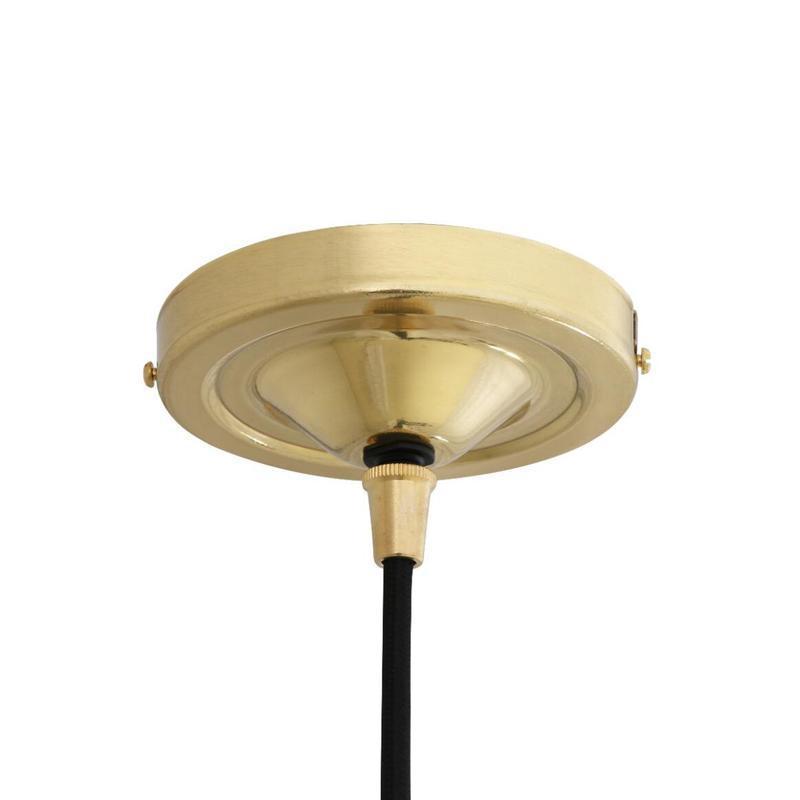 Royce Slender Reeded Brass Pendant Light-Mullan Lighting-100cm-nirohome