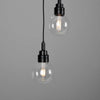 Seoul Cluster Chandelier-Mullan Lighting-Antique Brass-Clear Teardrop-nirohome