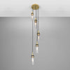 Seoul Cluster Chandelier-Mullan Lighting-Antique Brass-Clear Teardrop-nirohome