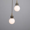 Seoul Cluster Chandelier-Mullan Lighting-Antique Brass-Clear Teardrop-nirohome