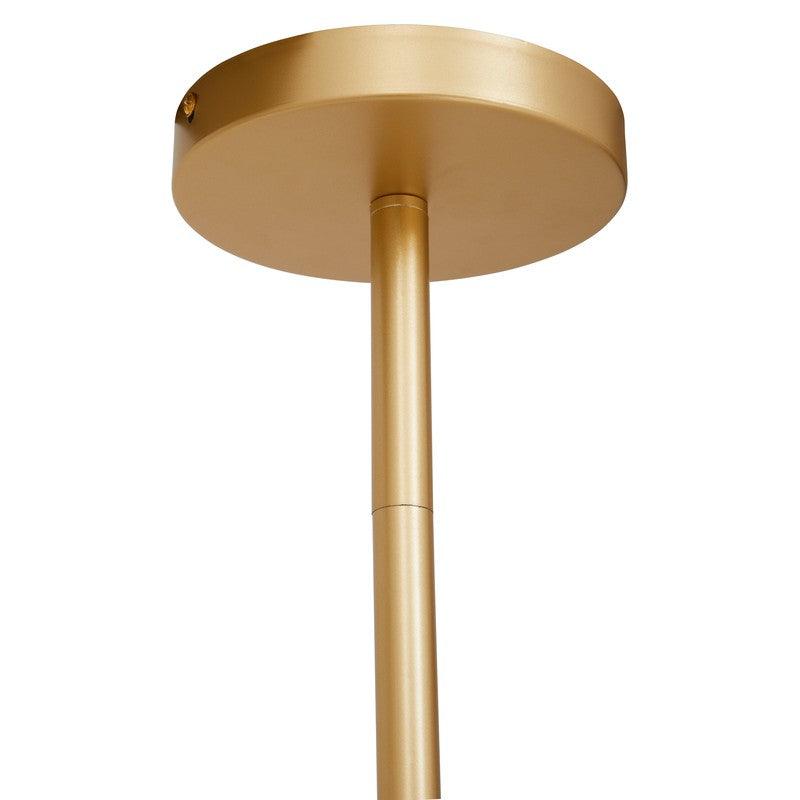 Serena 10 Bulb Abstract Ceiling Light-Niro Home-Gold-nirohome