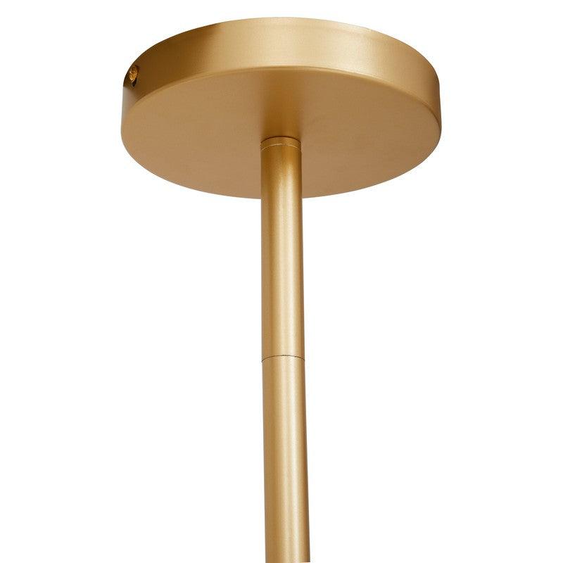 Serena 10 Bulb Abstract Ceiling Light-Wrenford & Co.-Gold-nirohome