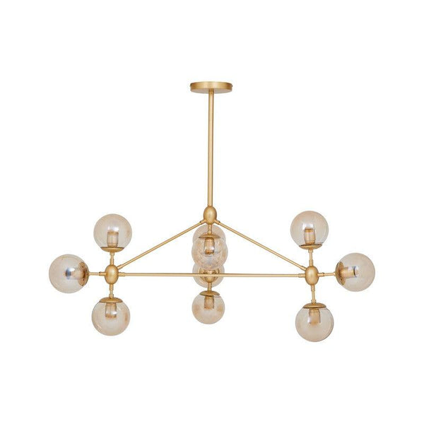Serena 10 Bulb Abstract Ceiling Light