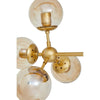 Serena 12 Bulb Abstract Chandelier-Niro Home-Gold-nirohome