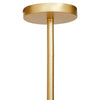 Serena 12 Bulb Abstract Chandelier-Niro Home-Gold-nirohome