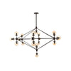 Serena 21 Bulb Abstract Ceiling Light-Wrenford & Co.-nirohome