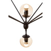 Serena 21 Bulb Abstract Ceiling Light-Wrenford & Co.-nirohome