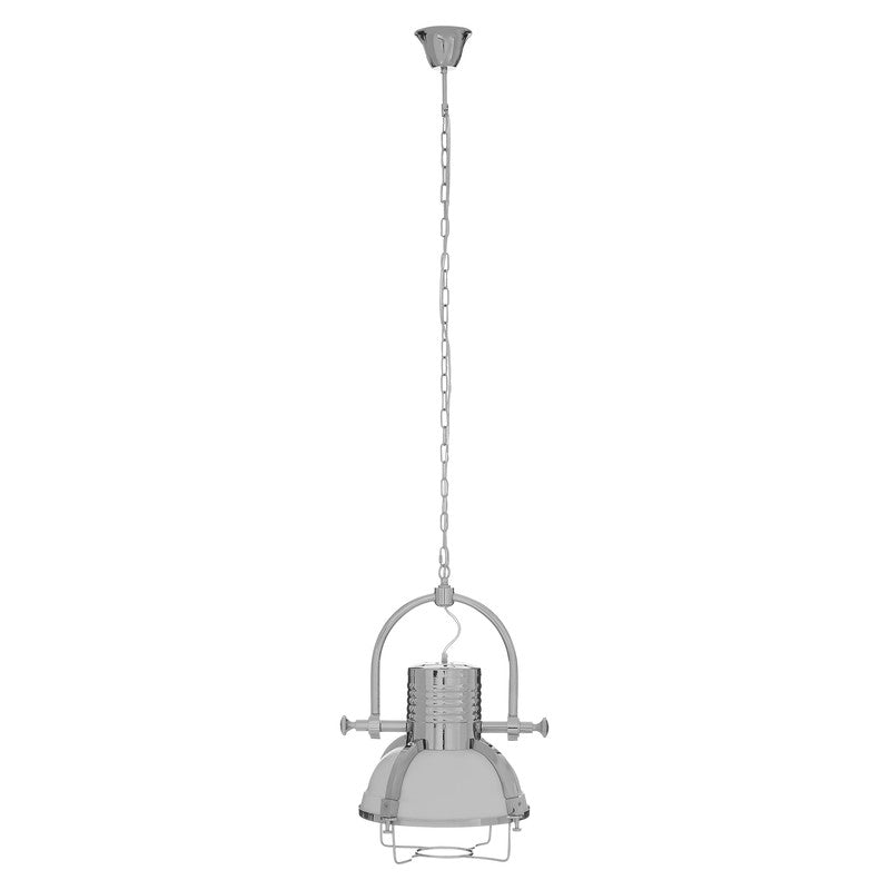 Shelton Industrial Pendant Light-Niro Home-Chrome-nirohome