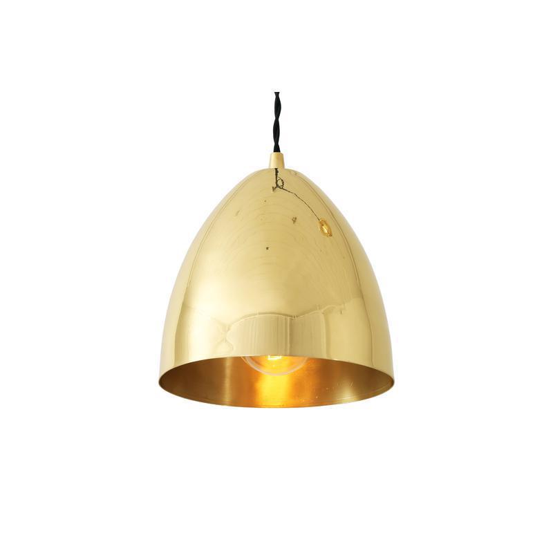 Skyler Small Industrial Cone Pendant Light 16cm-Mullan Lighting-Antique Brass-100cm-nirohome