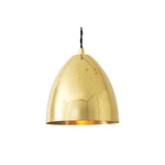 Skyler Small Industrial Cone Pendant Light 16cm-Mullan Lighting-Polished Brass-100cm-nirohome