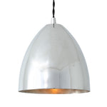 Skyler Small Industrial Cone Pendant Light 16cm-Mullan Lighting-Polished Chrome-100cm-nirohome