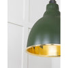 Smooth Brass Brindley Cluster Pendant-From The Anvil-Brass-nirohome