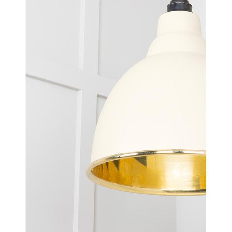 Smooth Brass Brindley Cluster Pendant-From The Anvil-Brass-nirohome