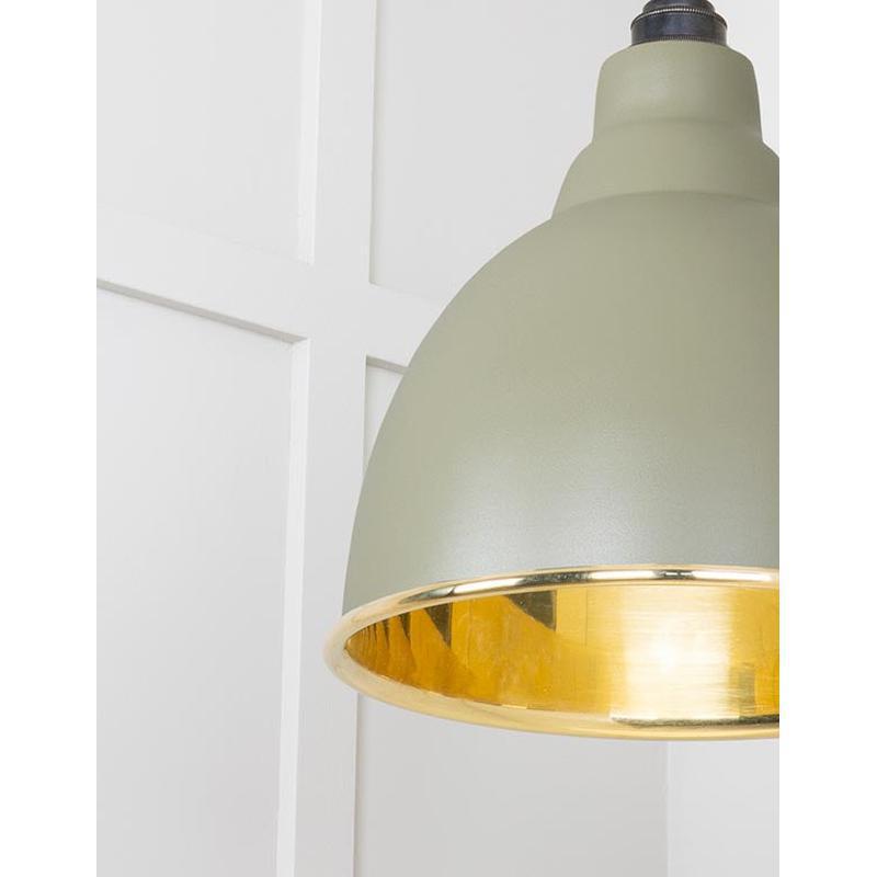 Smooth Brass Brindley Cluster Pendant-From The Anvil-Brass-nirohome