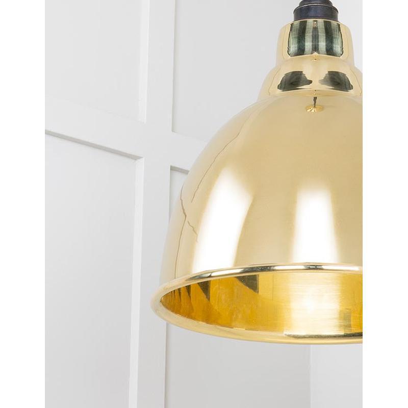 Smooth Brass Brindley Cluster Pendant-From The Anvil-Brass-nirohome