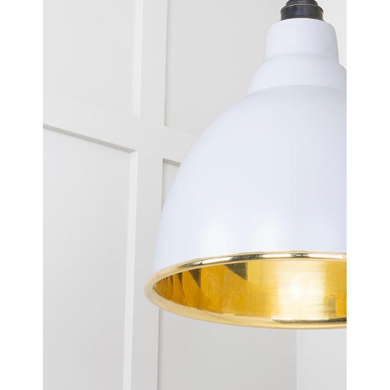 Smooth Brass Brindley Cluster Pendant-From The Anvil-Brass-nirohome
