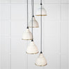 Smooth Brass Brindley Cluster Pendant-From The Anvil-Teasel-nirohome