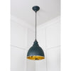 Smooth Brass Brindley Pendant-From The Anvil-Brass-nirohome