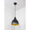 Smooth Brass Brindley Pendant-From The Anvil-Brass-nirohome