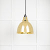 Smooth Brass Brindley Pendant-From The Anvil-Brass-nirohome
